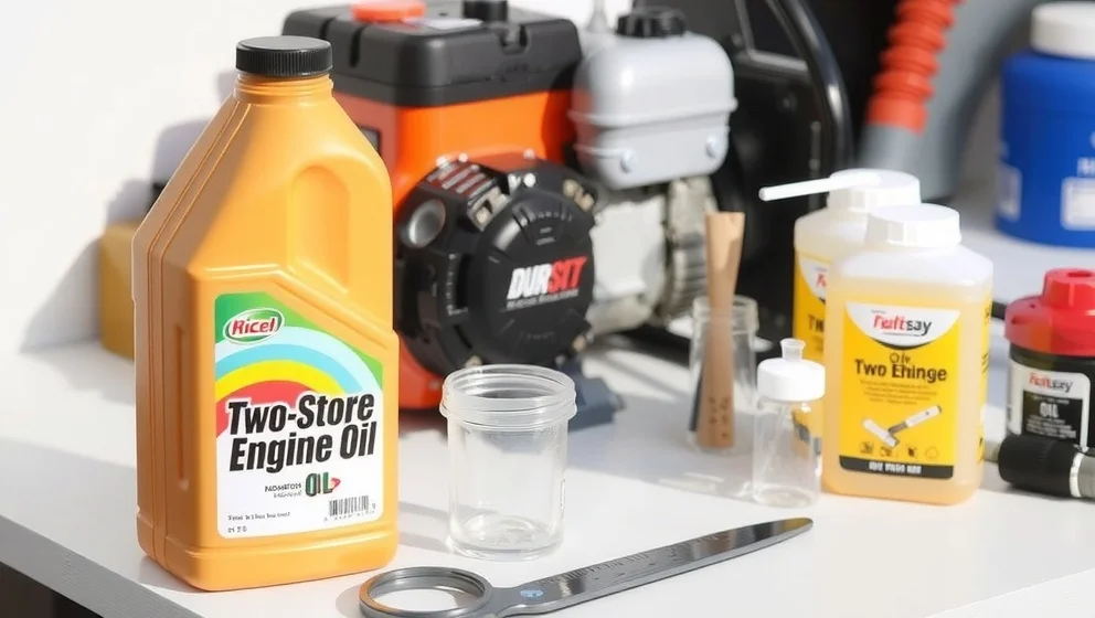 Vad är 2 takt olja och hur använder man det
