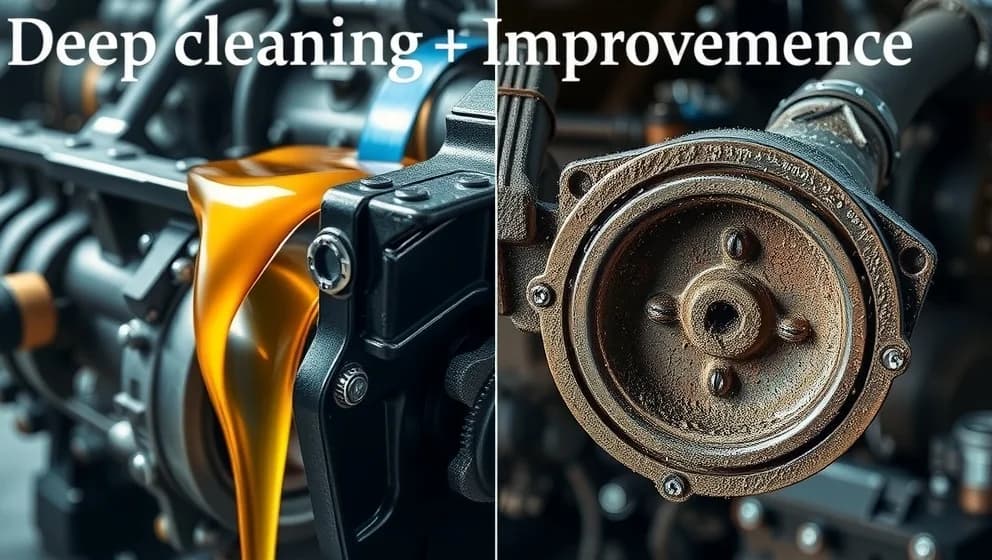 Castrol motorolja rengör motorn effektivt