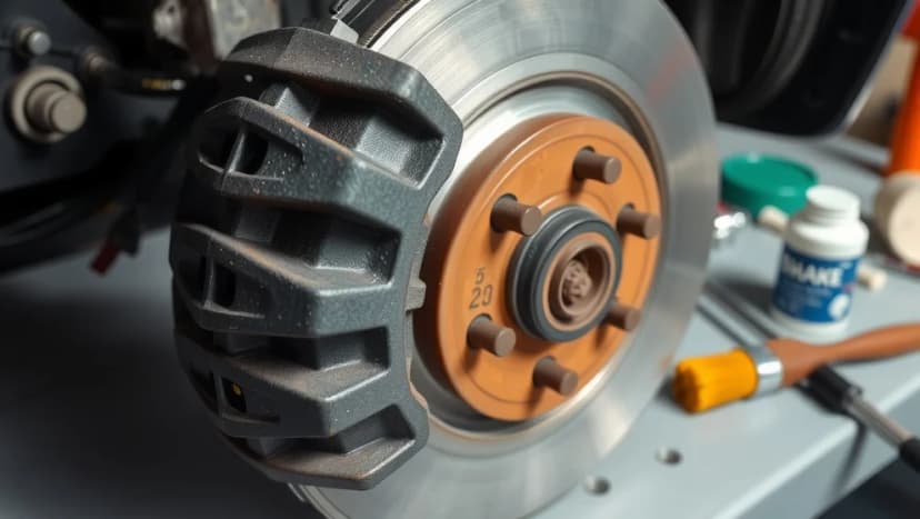 Fett till bromsok på bilen