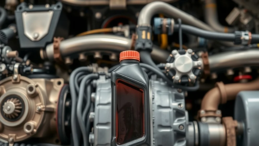 Mobil Delvac MX 15W-40 för tunga motorer