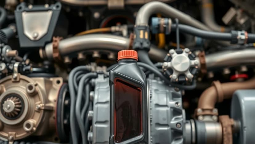 Mobil Delvac MX 15W-40 för tunga motorer