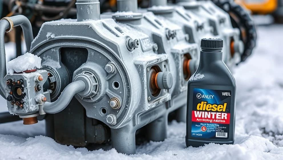 Tillsats diesel vinter får motorn att starta